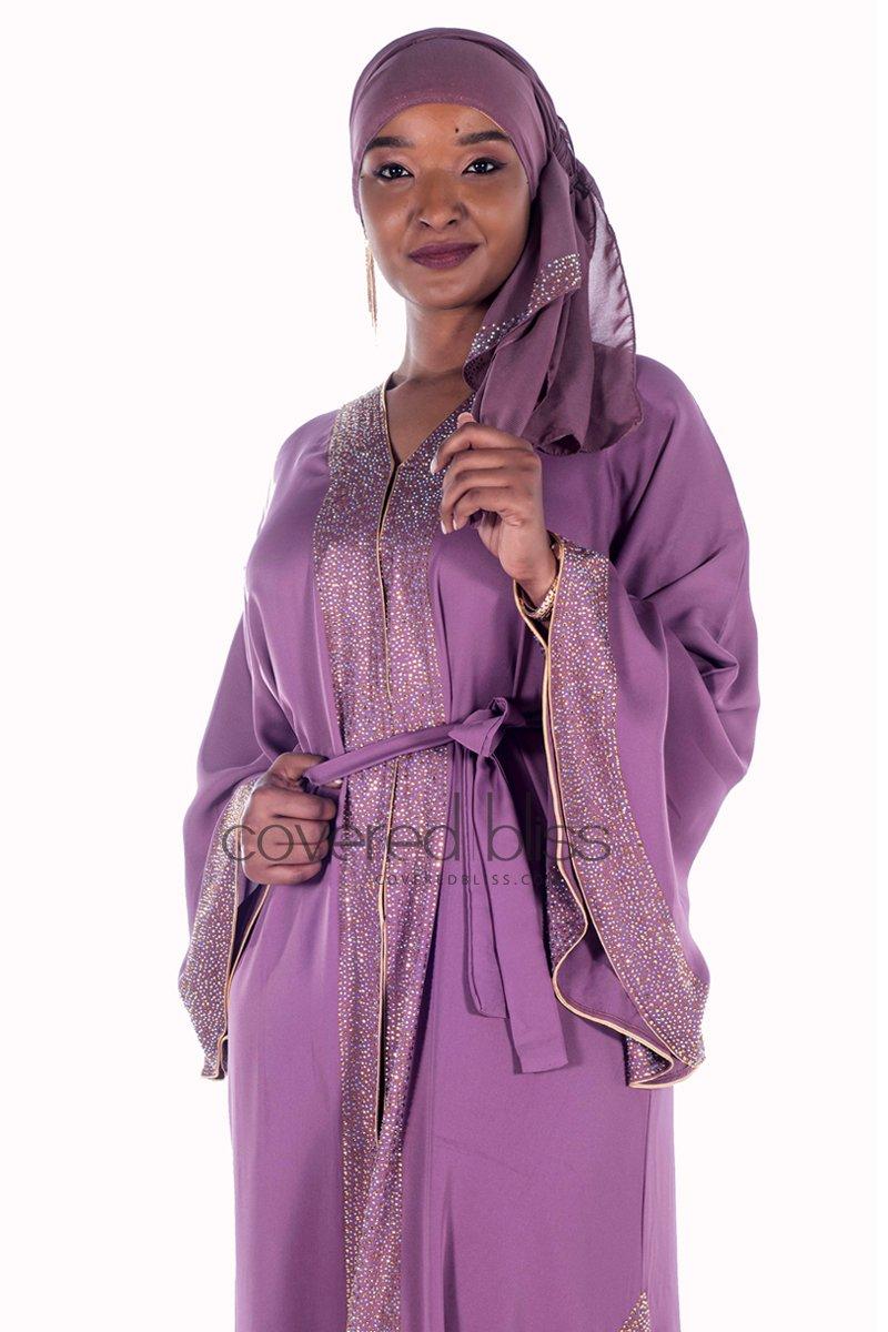 Summer Abaya /Lavender - Covered Bliss