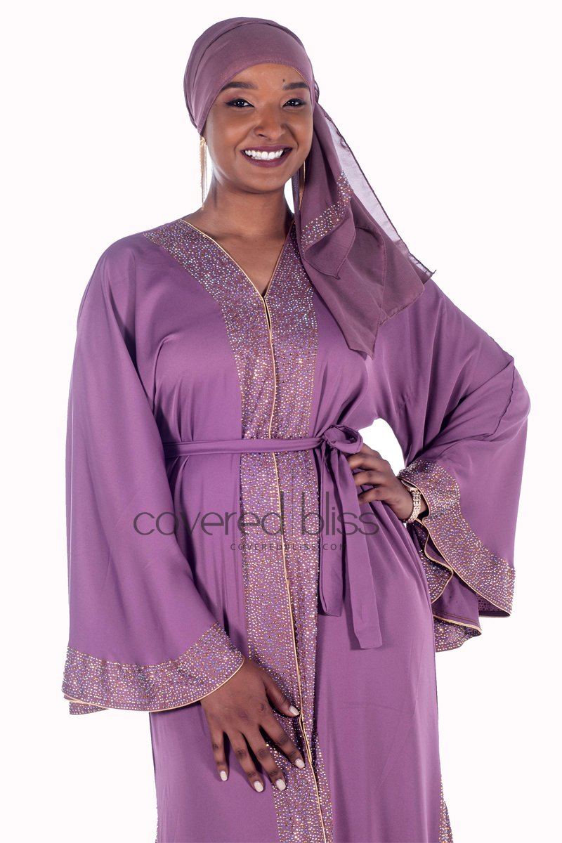 Summer Abaya /Lavender - Covered Bliss