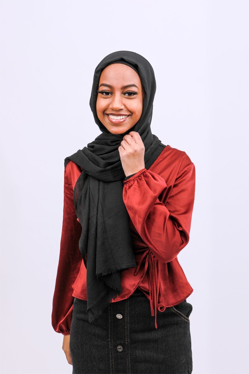 Lorna Denim Skirt Black - Covered Bliss