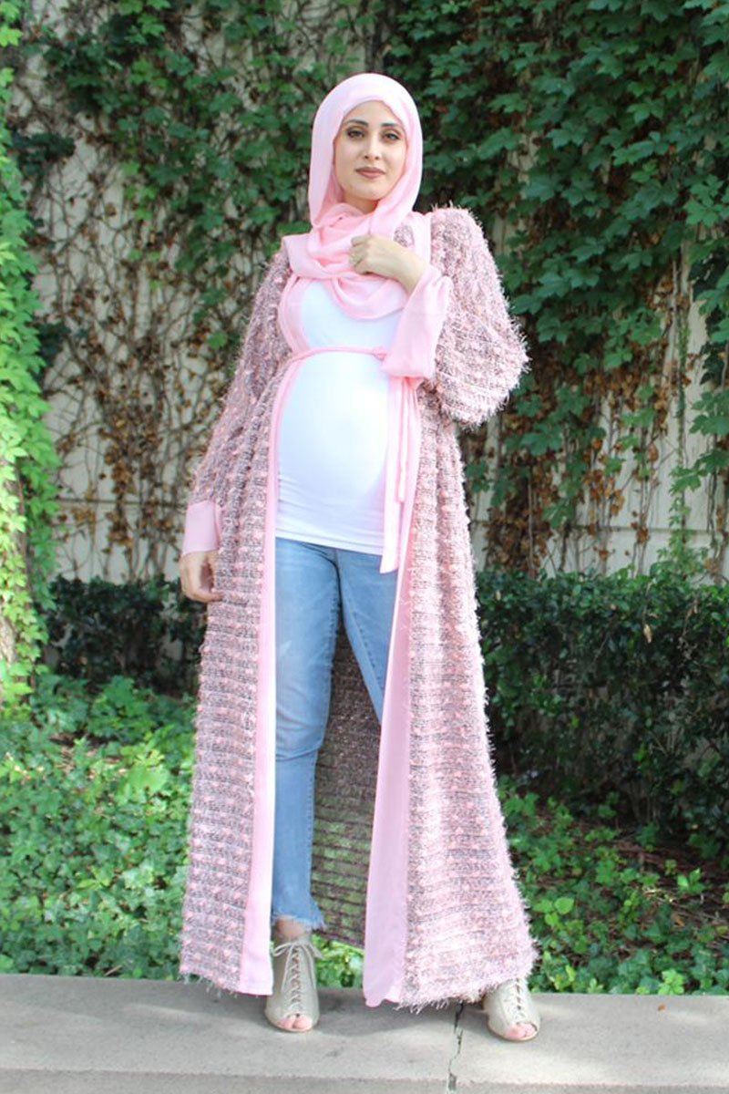 Bubble Gum Abaya