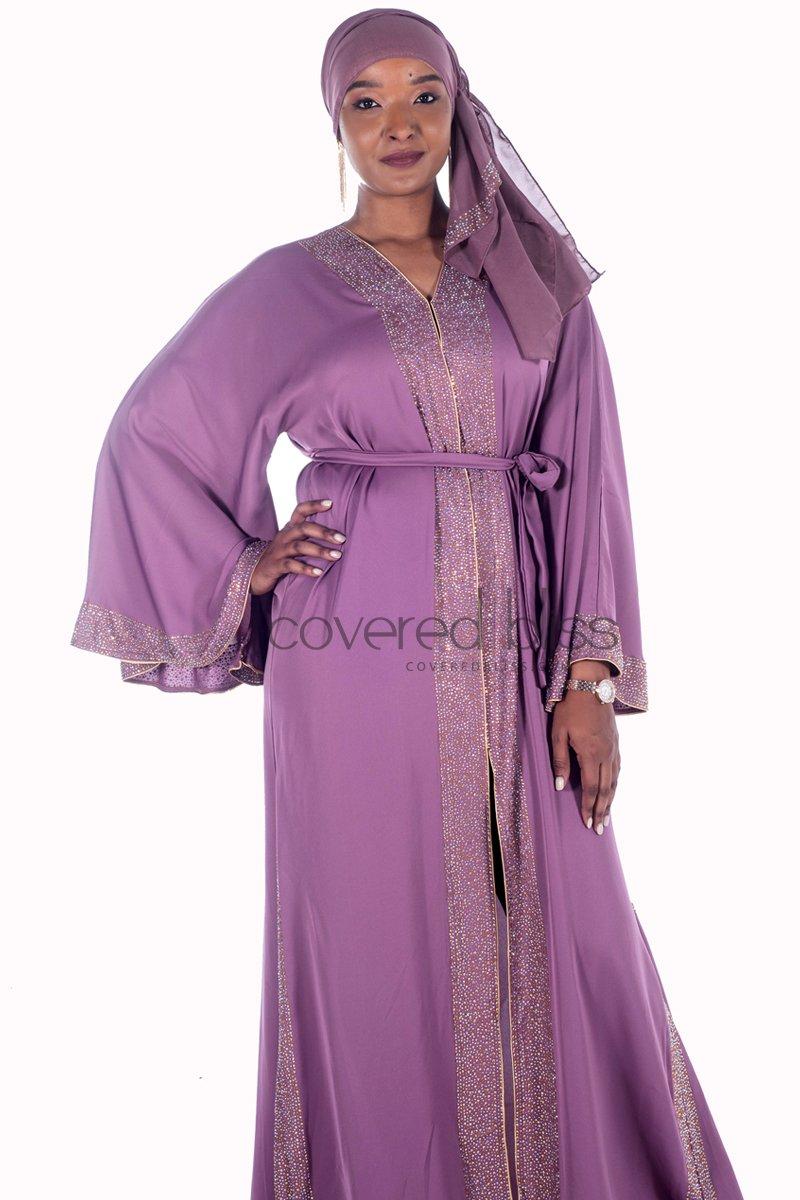 Summer Abaya /Lavender - Covered Bliss