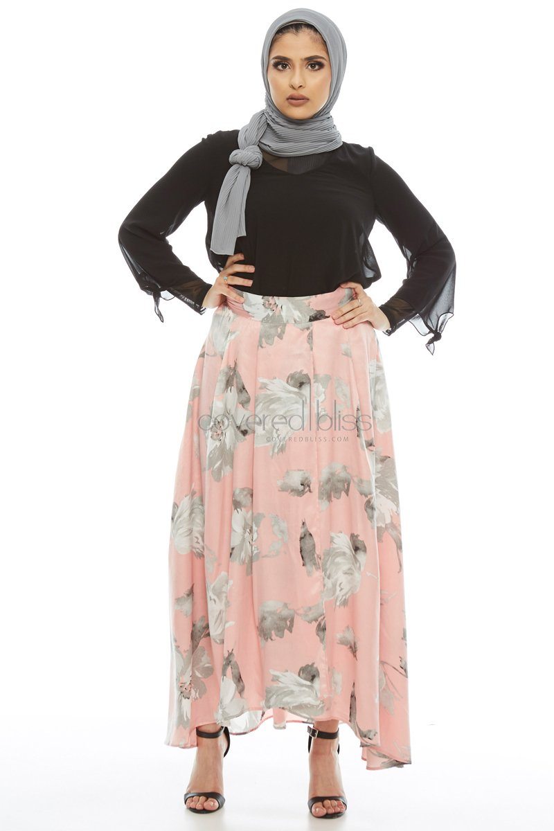 Blush Pastel Skirt - Covered Bliss