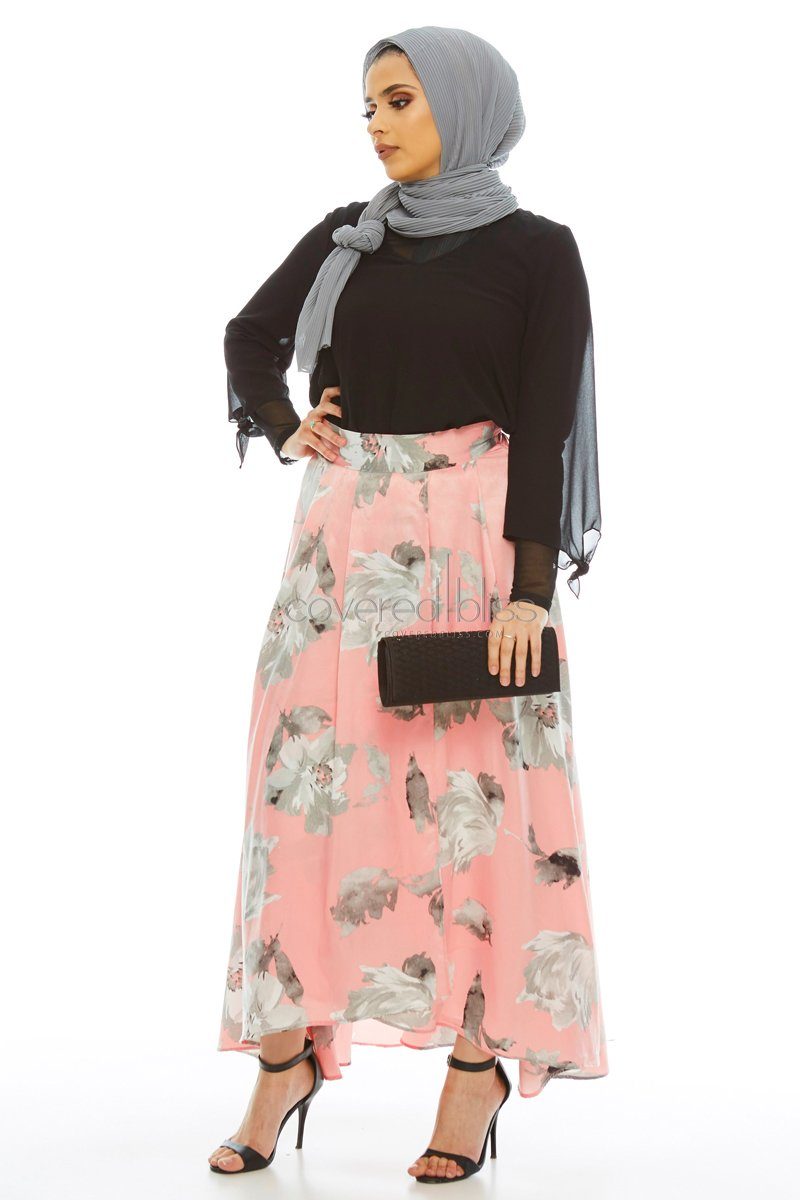 Blush Pastel Skirt - Covered Bliss