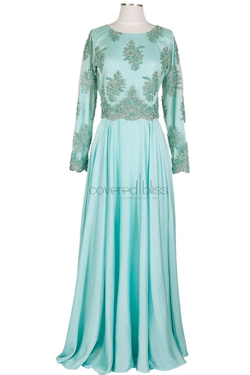 Daliah Mint formal dress