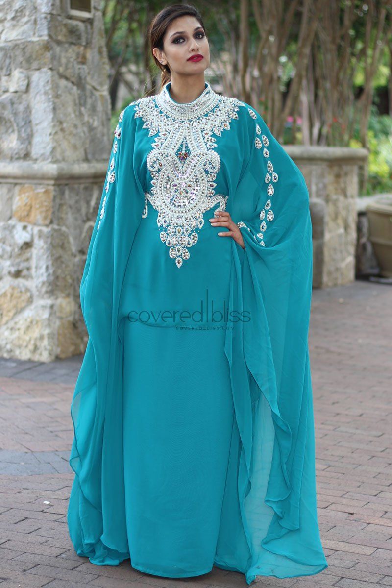 Mystical Pearls ‘n Cape Kaftan - Covered Bliss