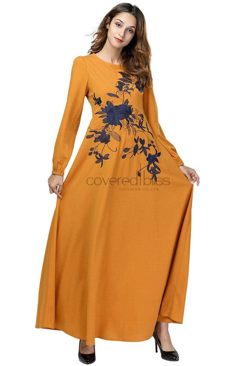 Sun Flower Yellow Dress - Covered Bliss