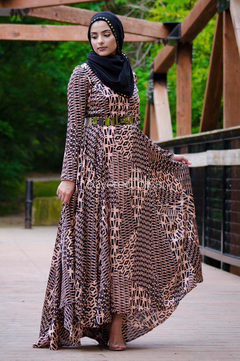 Milani Dress - Coral Prism - Covered Bliss