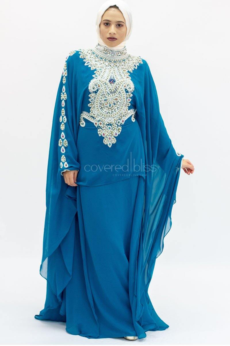 Mystical Pearls ‘n Cape Kaftan - Covered Bliss