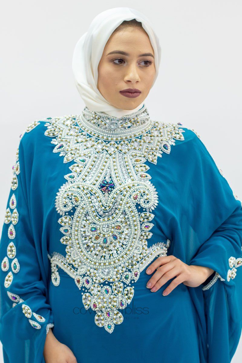 Mystical Pearls ‘n Cape Kaftan - Covered Bliss