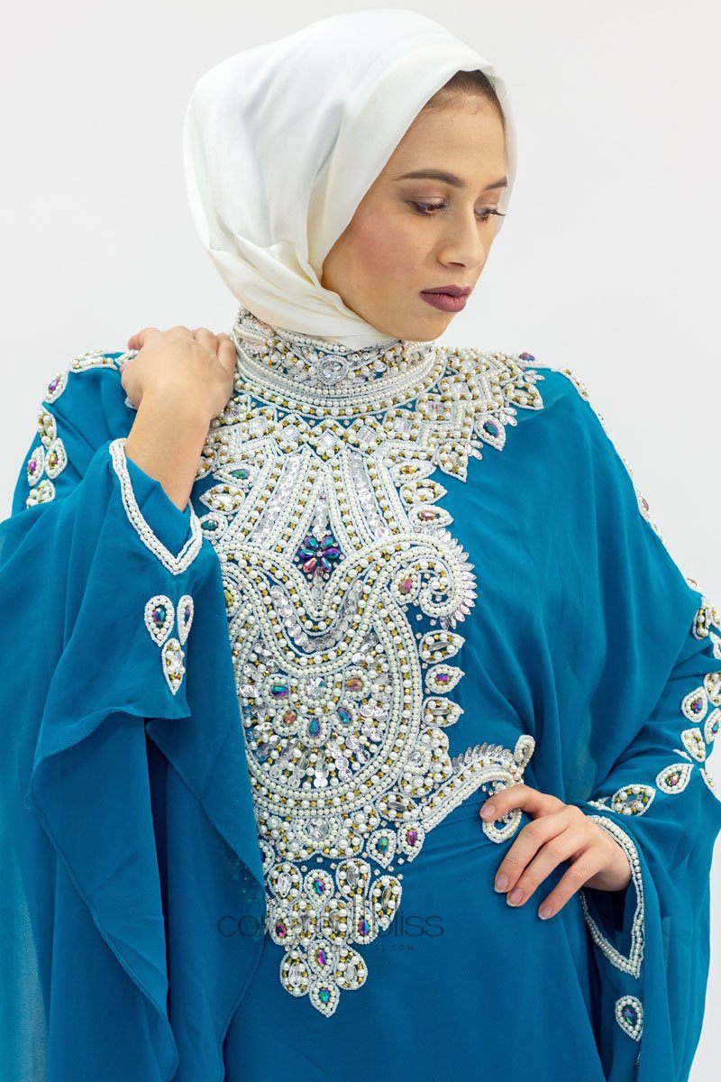 Mystical Pearls ‘n Cape Kaftan - Covered Bliss