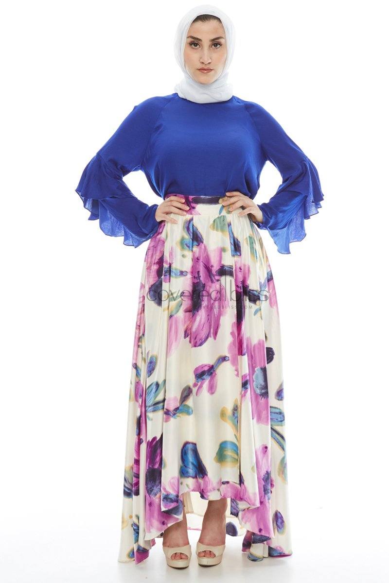 Plum Pastel Skirt - Covered Bliss