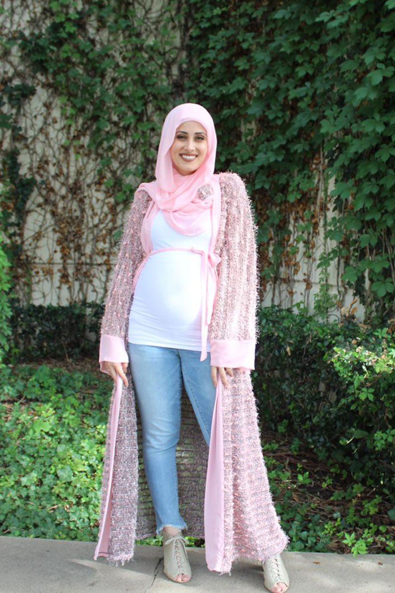 Bubble Gum Abaya - Covered Bliss