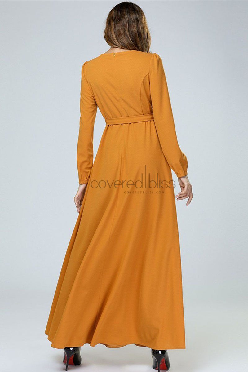 Sun Flower Yellow Dress - Covered Bliss