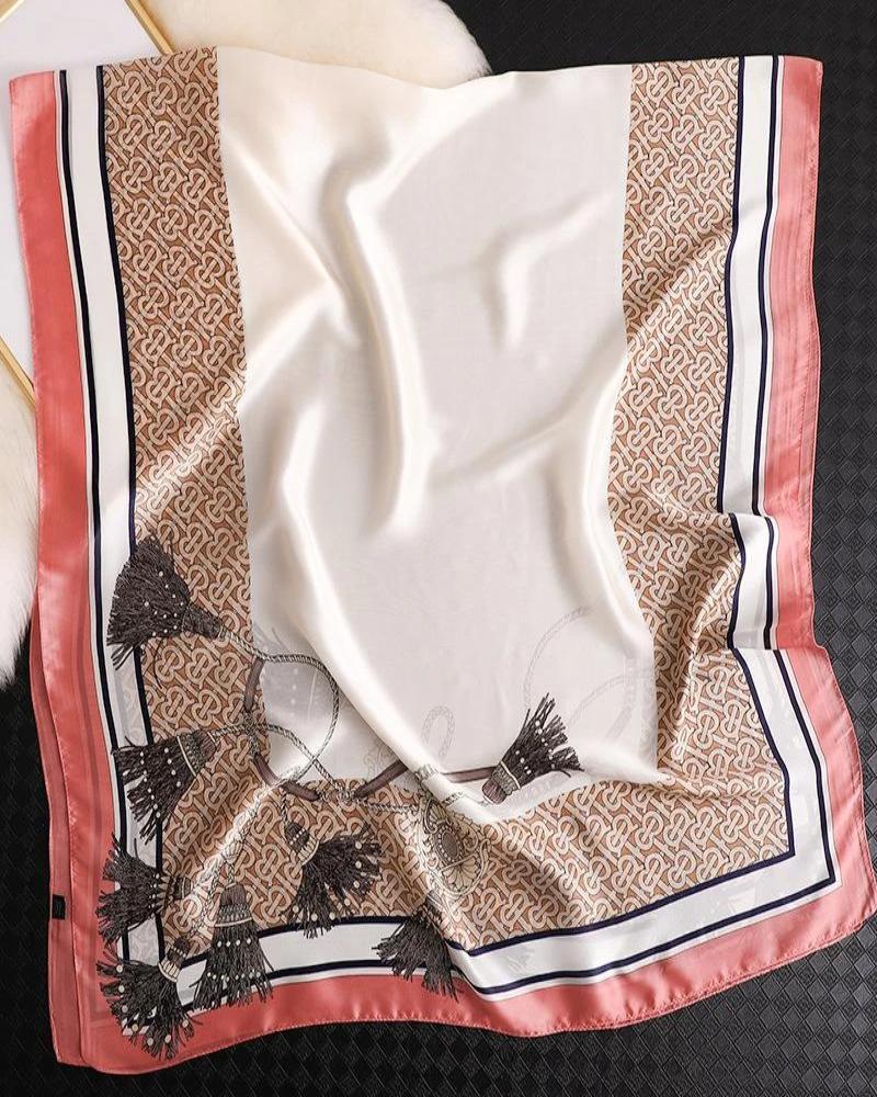 Jackie Silky Satin Scarf - Covered Bliss