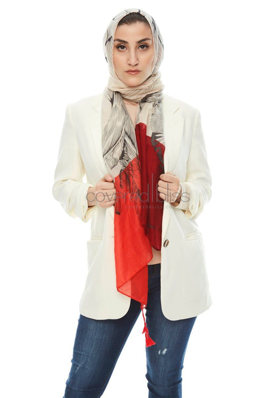 Bohemian Garden Scarf - Covered Bliss