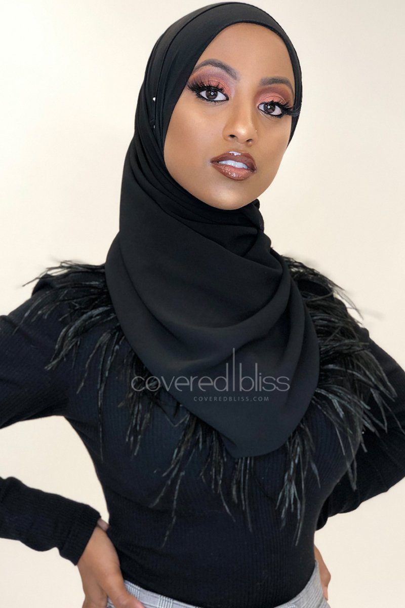 Feathery Dove Scarf