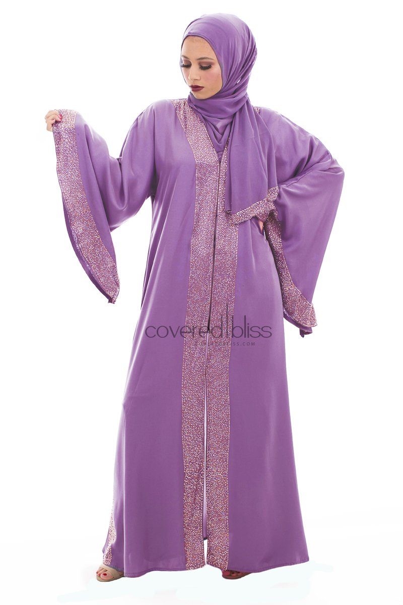 Summer Abaya /Lavender - Covered Bliss