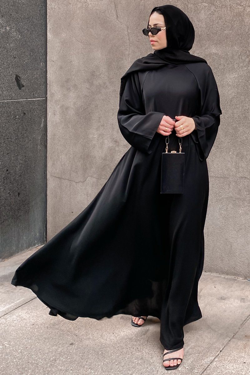 Batul Black Abaya - Covered Bliss