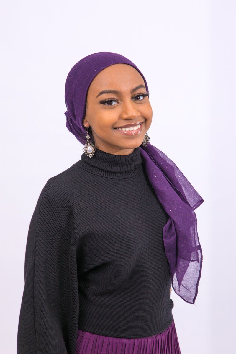 Alef Pleated Skirt Purple - Covered Bliss