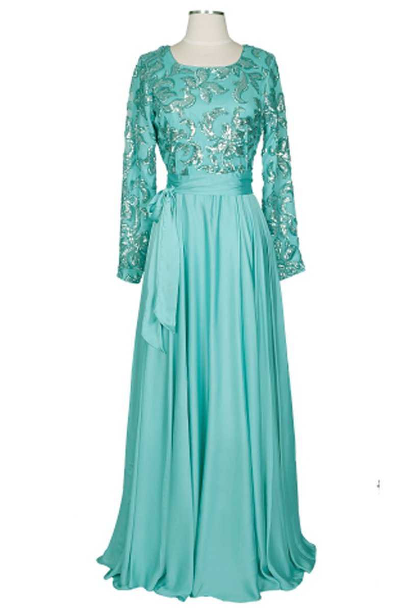 SANIA MINT Maxi Dress - Covered Bliss