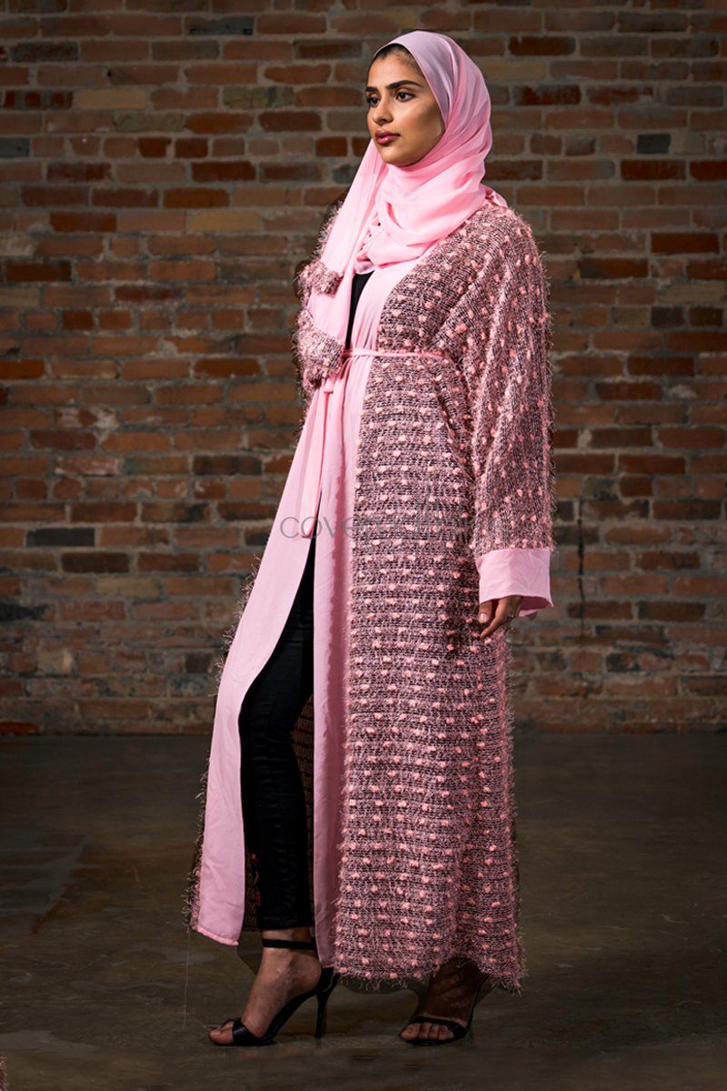 Bubble Gum Abaya