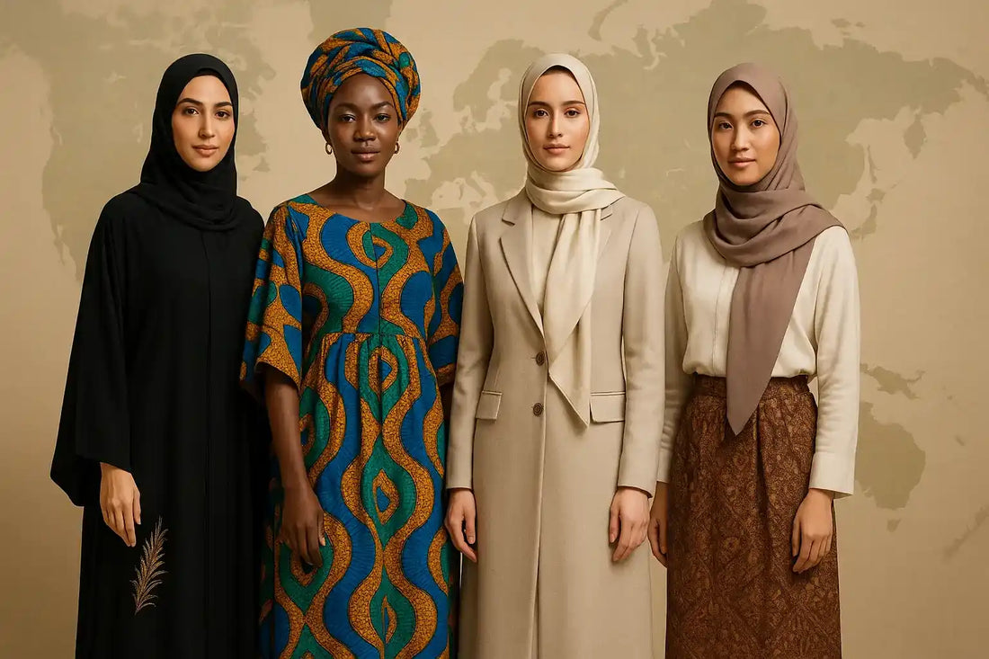 Regional Variations in Modest Fashion: Middle Eastern, African, Turkish, and Indonesian Styles