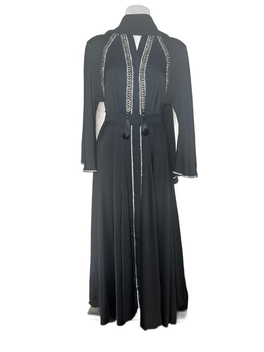 Midnight Shimmer Abaya