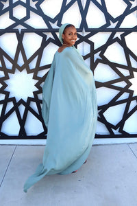 Pure Essence Butterfly Abaya flowing design