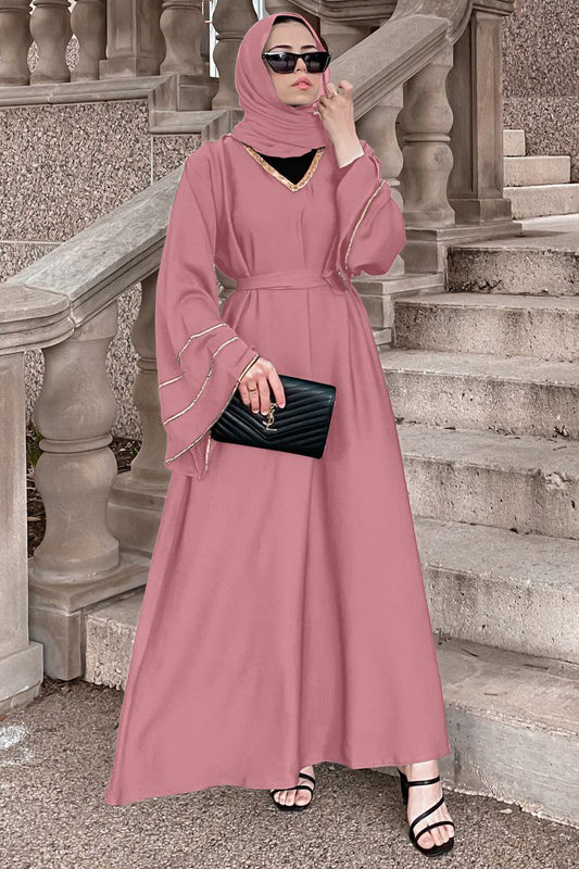 Emerald Queen Abaya - Mauve