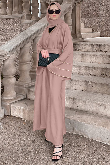 Emerald Queen Abaya - Blush