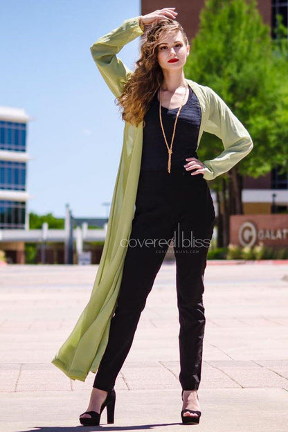 Vanessa Maxi Cardigans - Color Fusion