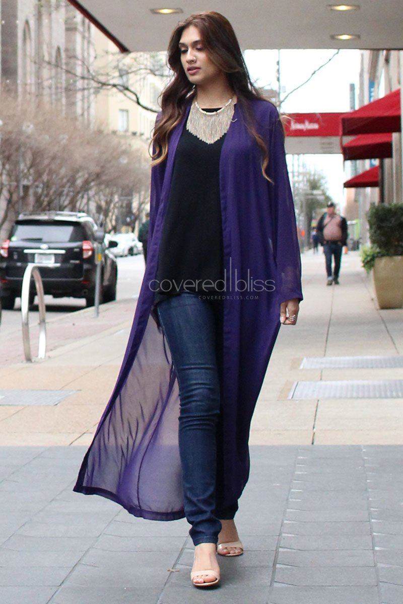 Vanessa Maxi Cardigans - Color Fusion