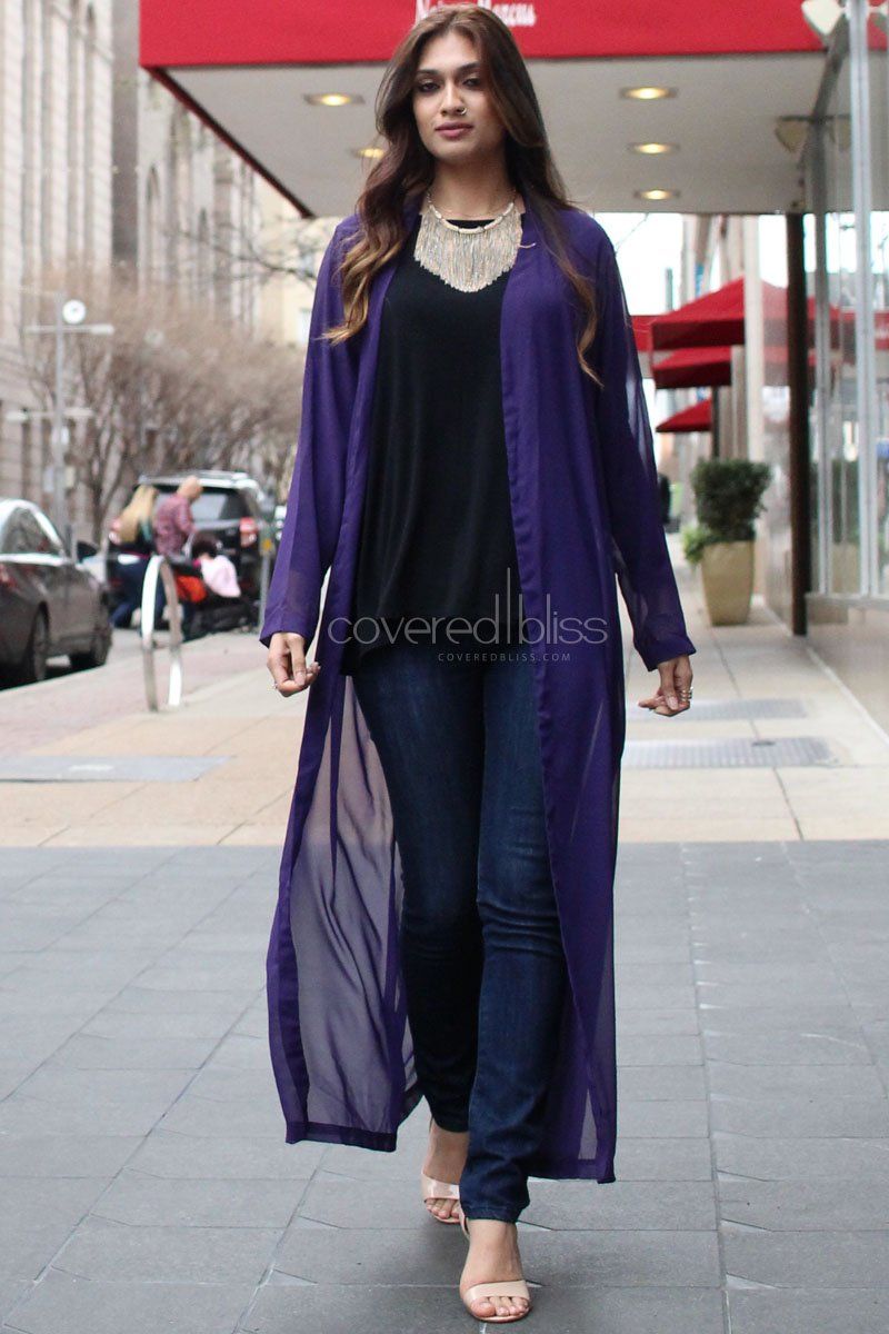 Vanessa Maxi Cardigans - Color Fusion