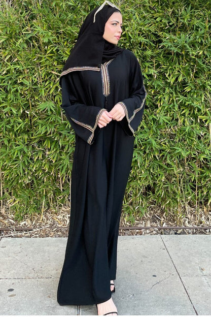 Malak Black abaya