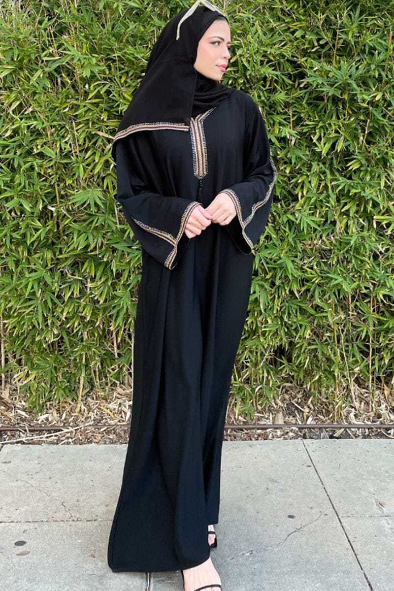 Malak Black abaya