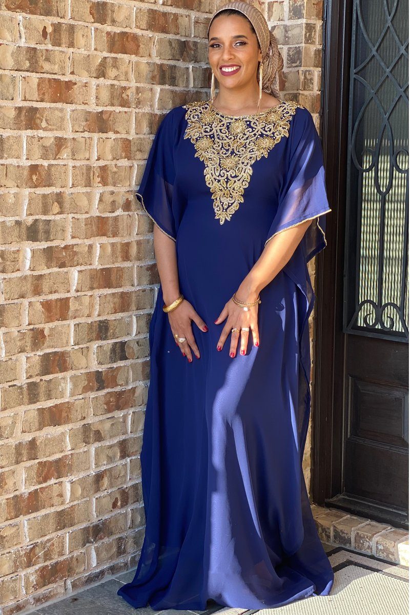 Raeka Kaftan Navy / REGULAR (58) Raeka Kaftan Navy / REGULAR (58)