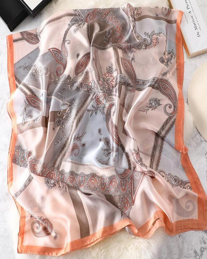 Essense Satin Printed Scarf