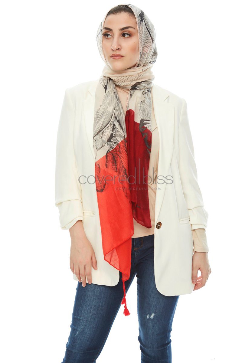 Bohemian Garden Scarf - Covered Bliss