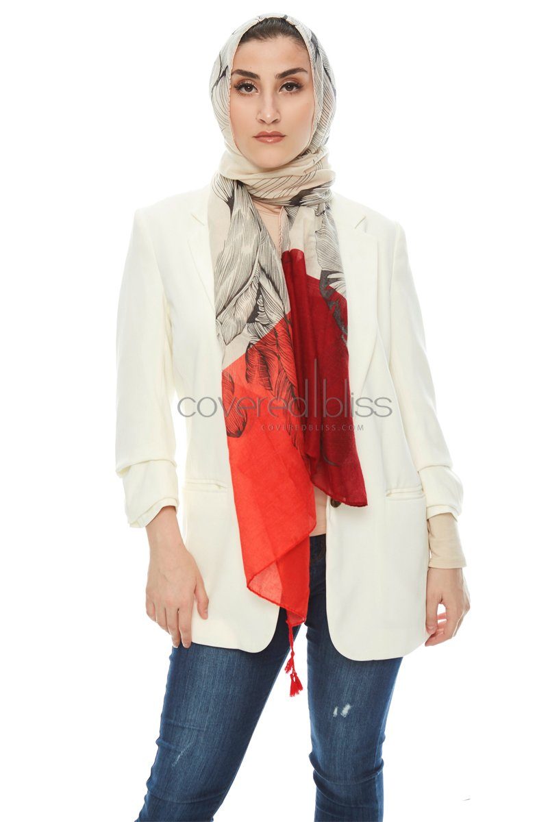 Bohemian Garden Scarf - Covered Bliss