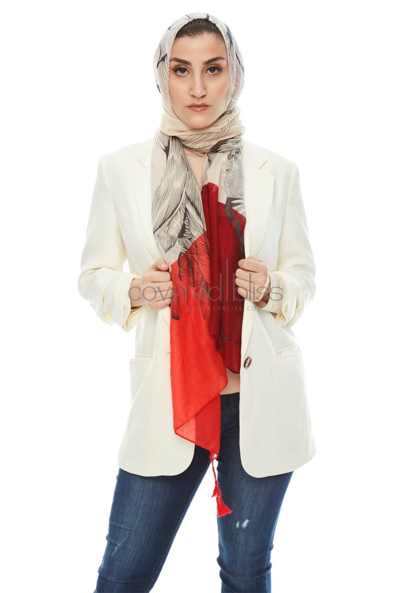 Bohemian Garden Scarf - Covered Bliss