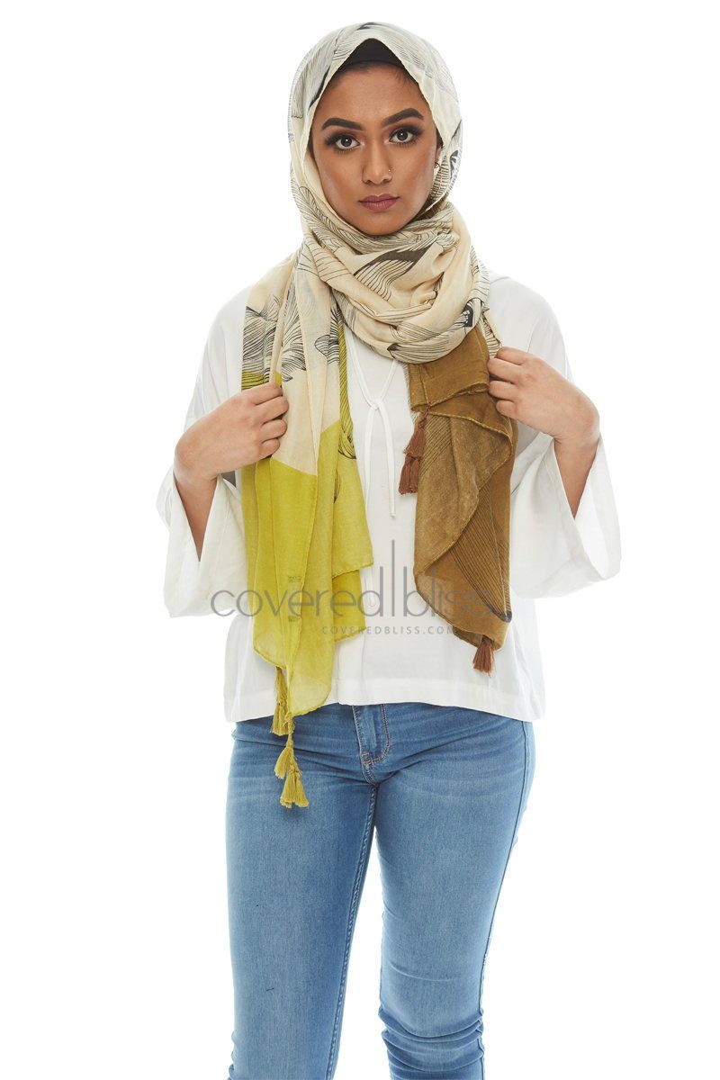 Bohemian Garden Scarf - Covered Bliss