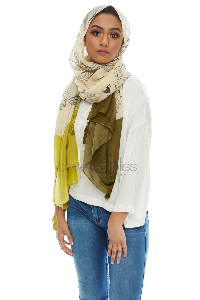 Bohemian Garden Scarf - Covered Bliss