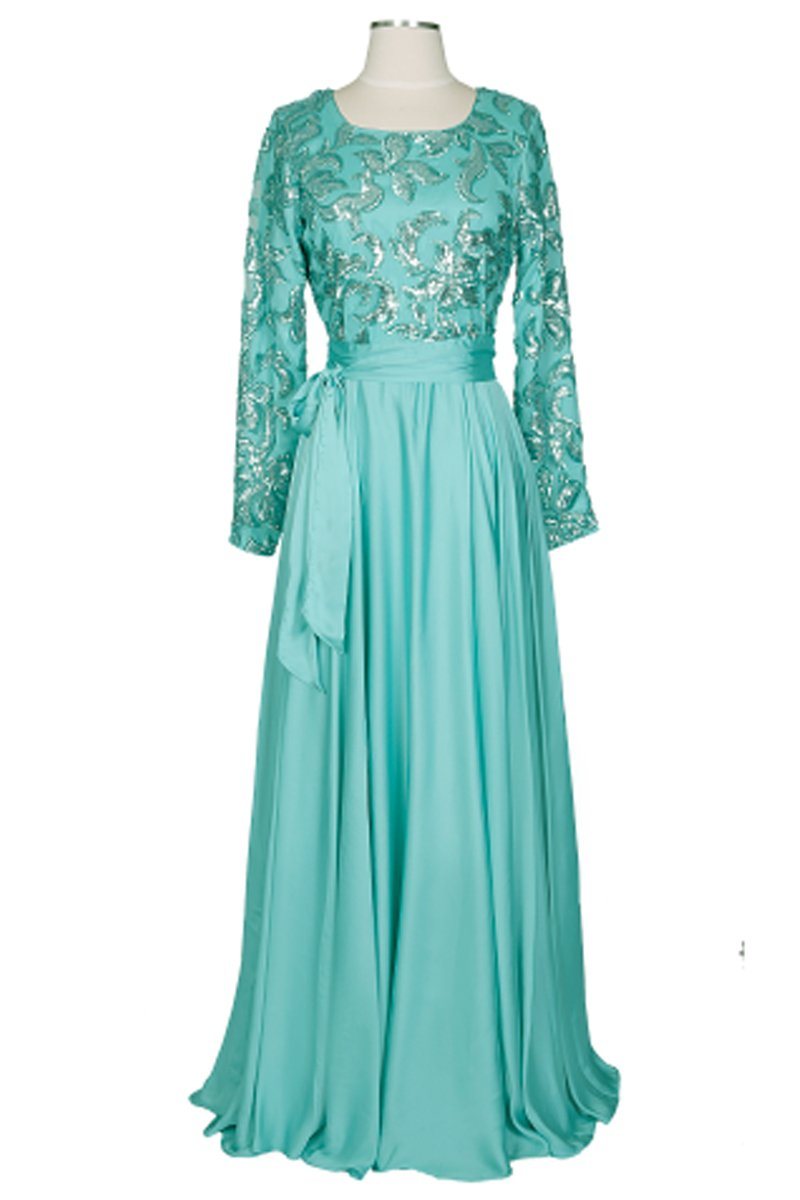 SANIA MINT Maxi Dress